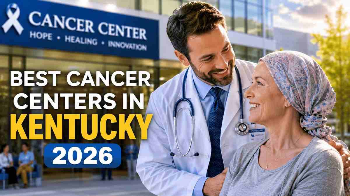 Cancer patient and physician at a leading Kentucky cancer center in 2026, highlighting advanced treatment, compassionate care, and hope for recovery.